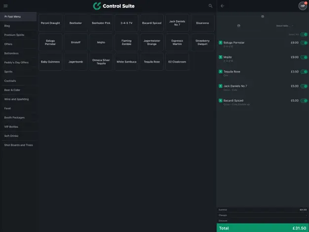 Control Suite till interface